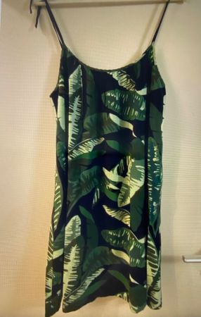 PRINCESSE TAM TAM x WEAR LEMONADE Robe verte à bretelles 40