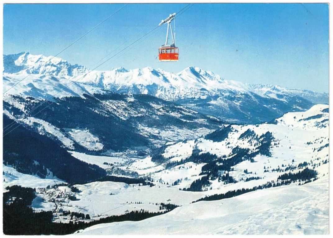 Cartoline postali: Lenzerheide - Luftseilbahn Rothorn – Usato da Binningen venduto da Mountainrider