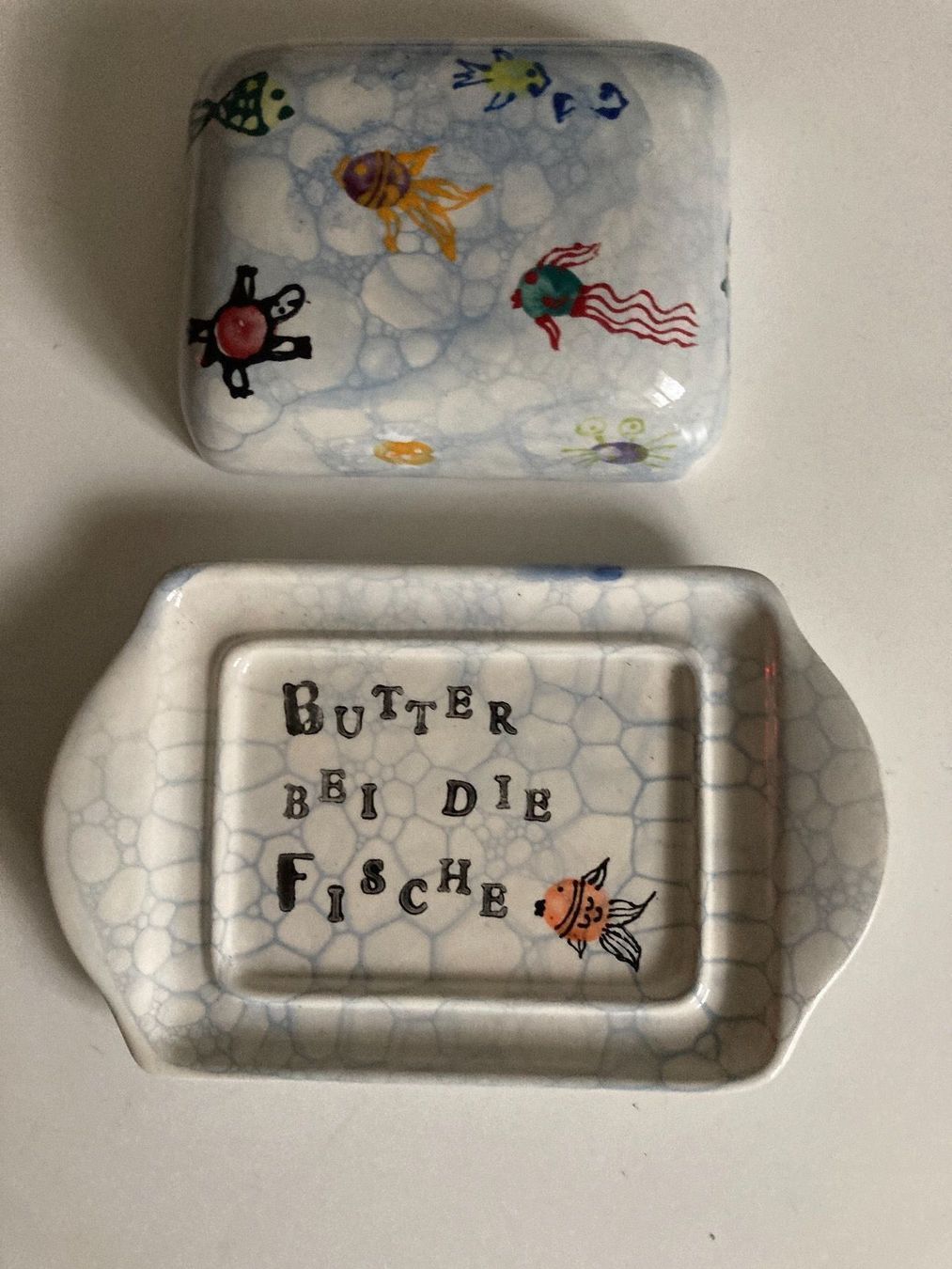 Plateaux: Schönes Butter - Plättchen mit Deckel – D'occasion à Zürich par Chaeffeler 1