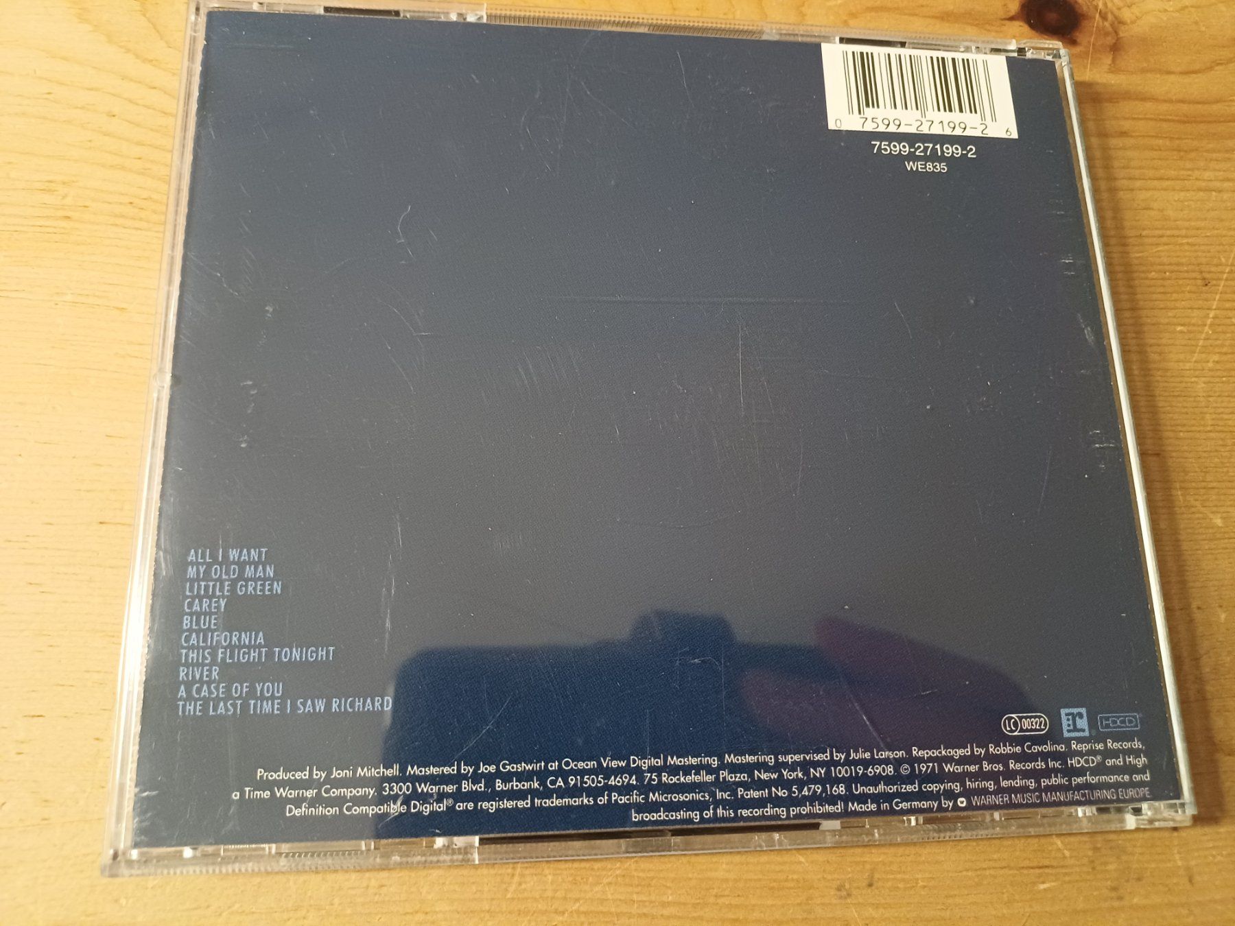 CD: Joni Mitchell - Blue (Remaster) – Usato da Jona venduto da Rreto71 2