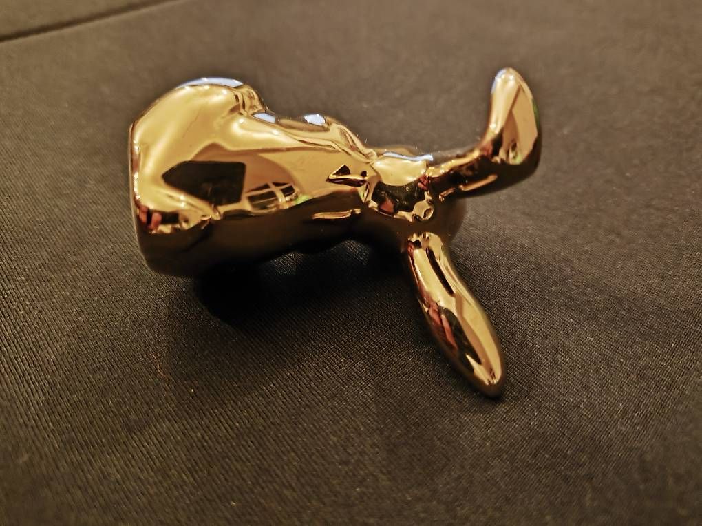 Statuette: Goldhase Rosenthal 5cm gross - Ostern – Usato da Wädenswil venduto da Preppy 2