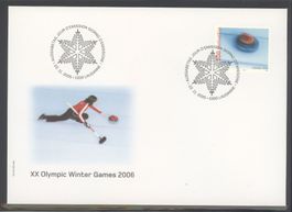 2005, FDC, Sondermarke Olympische Spiele Turin