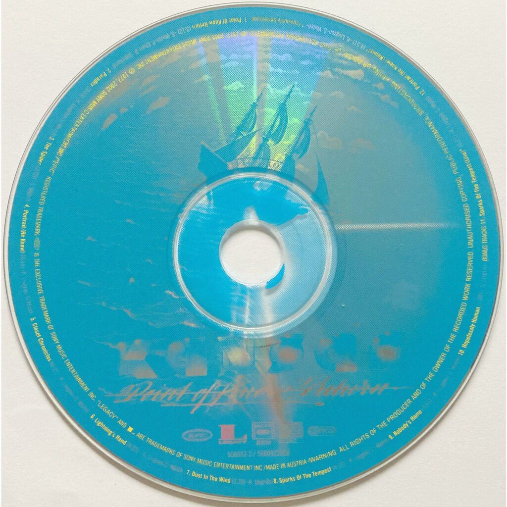 CD: KANSAS - POINT OF KNOW RETURN – Usato da Bottens venduto da hotter-than-hell 2