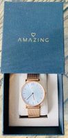 NEU, Rosé Gold Mesh Uhr / 3,6cm Durchm.