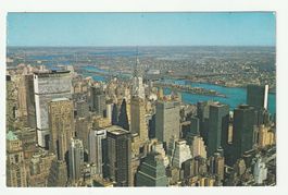 USA, Skyline von New York City vom Empire State Building aus