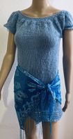 Frühling Kleid Hellblau 2 Teilig neu