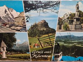 Gruss aus Kärnten Postkarte Österreich