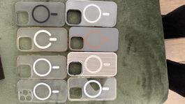 Lot des coques iPhone 16 pro 