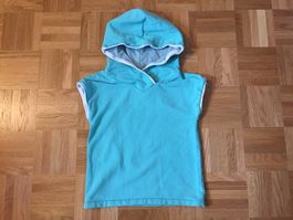 Turkises Kapuzenshirt Gr. 104 - 110