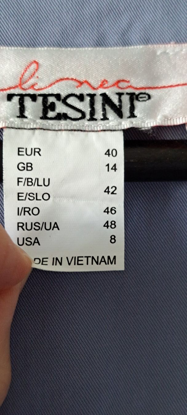 Blusen: TESINI Bluse lila Grösse 40 – Gebraucht aus Niederönz von Chraemerliguet 2