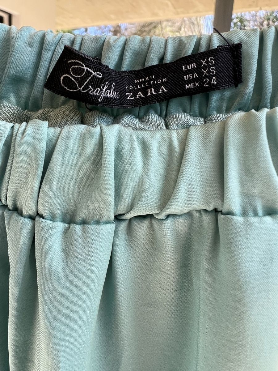 Zara Röcke: Long zara turquoise skirt – Neu (gemäss Beschreibung) aus Corsier GE von Karol_save_planet 3