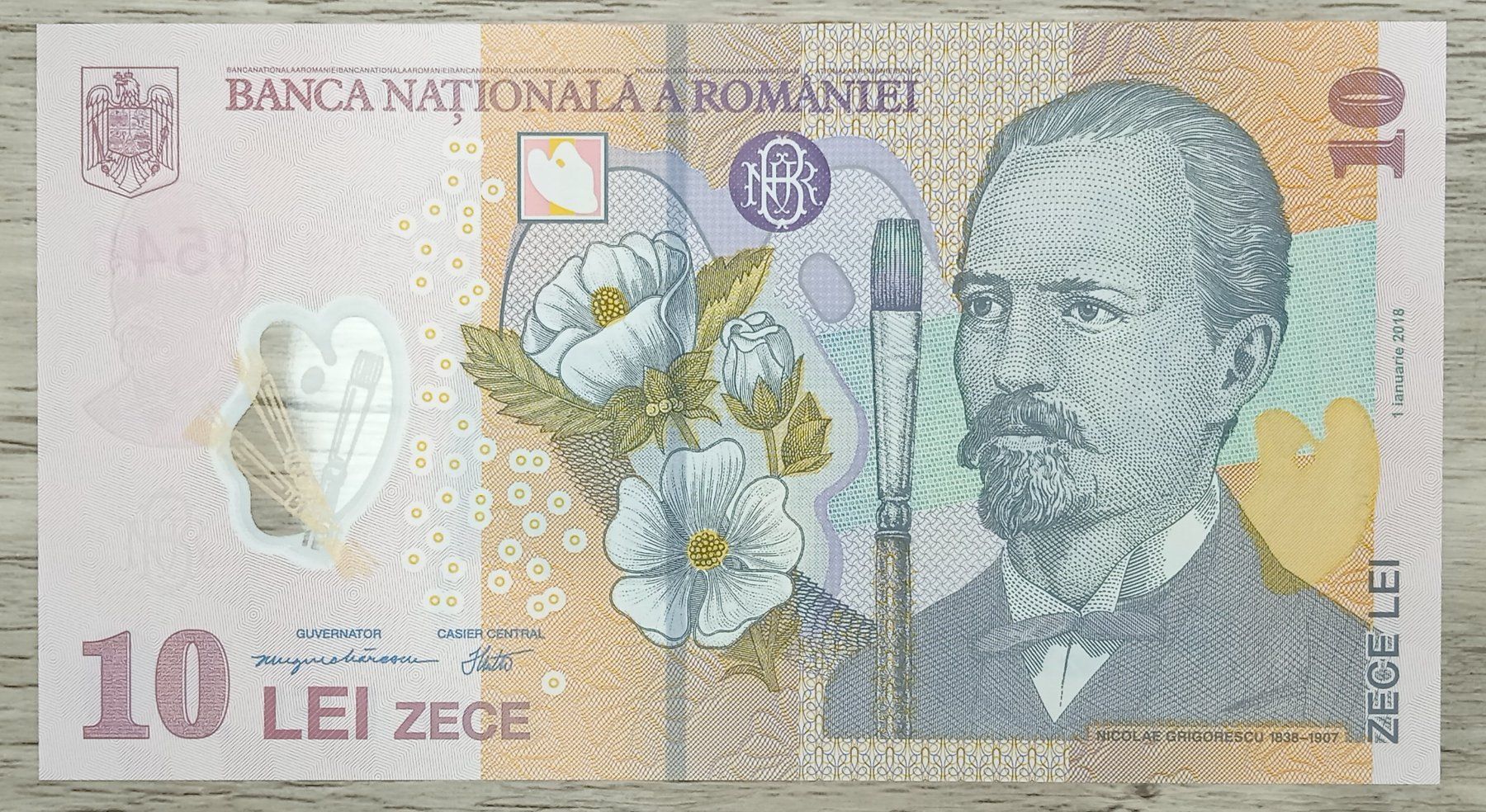 Banconote: Roumanie 10 Lei Polymer UNC – Nuovo (secondo la descrizione) da Cousset venduto da Patricio77