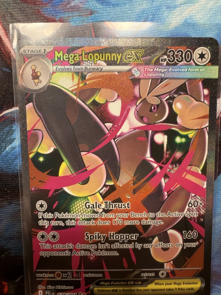 Pokémon Carte collezionabili: Mega Lopuuny Ex Full Art Pokemon – Nuovo (secondo la descrizione) da Näfels venduto da Faiden 2
