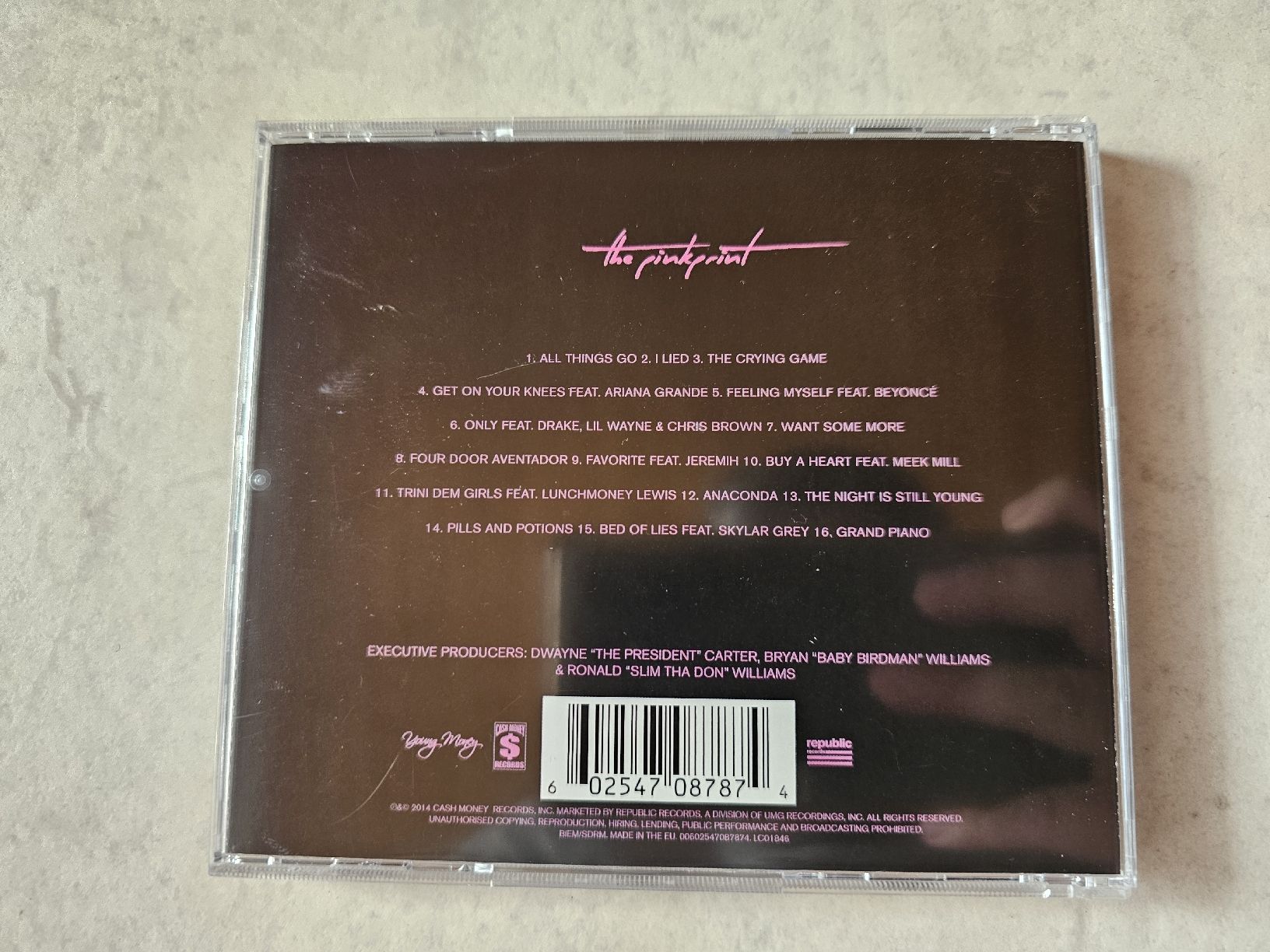 CDs: Nicki Minaj  -  The Pinkprint – Gebraucht aus Schneisingen von backstore24 1