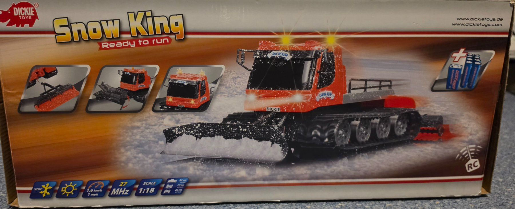 Modellismo RC: Ferngesteuertes Schneefahrzeug "Snow King" – Usato da Bassersdorf venduto da ciao555 6