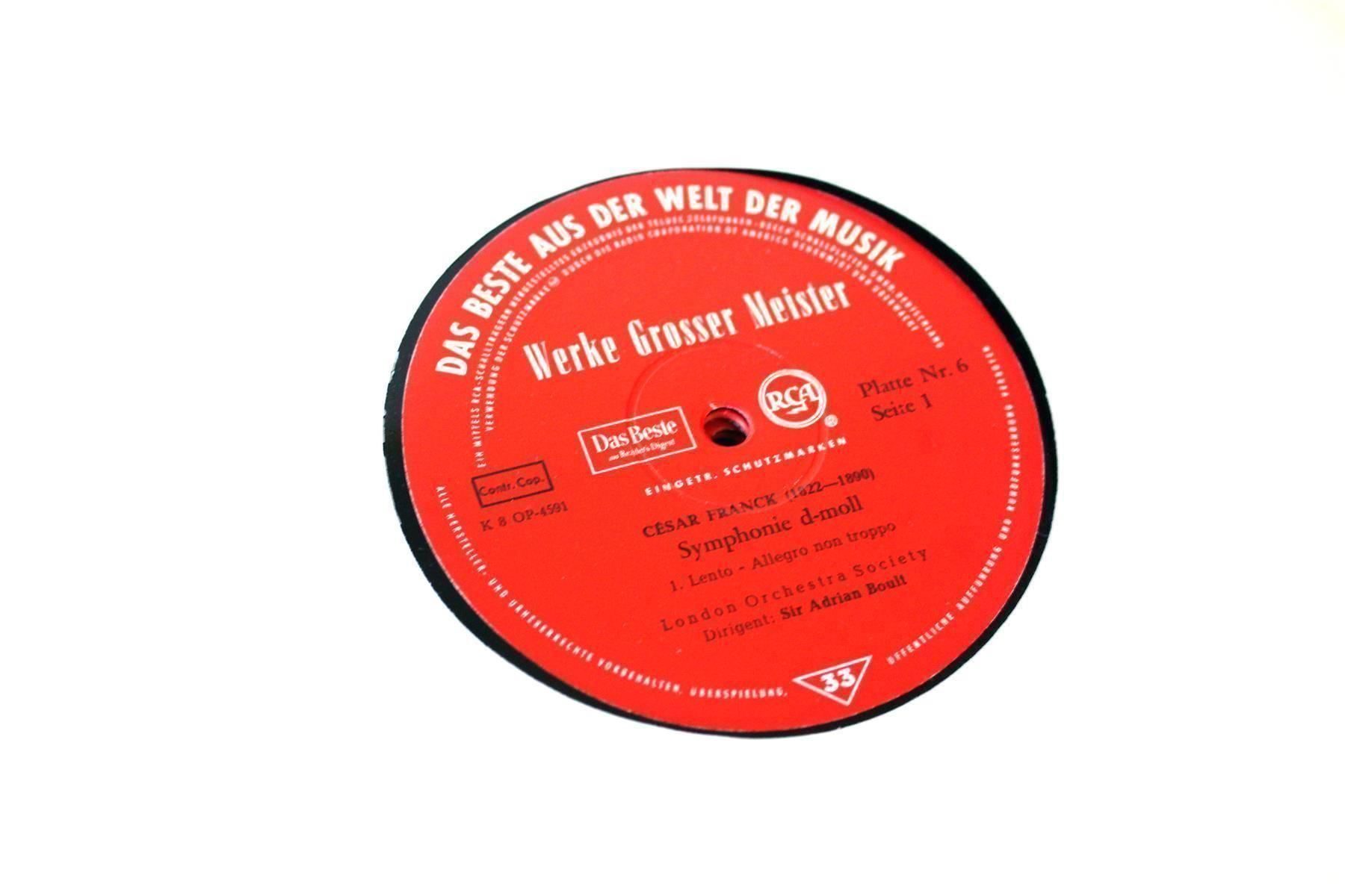 CD: VARIOUS: Werke grosser Meister – Usato da Bern venduto da vinyl-heaven 8