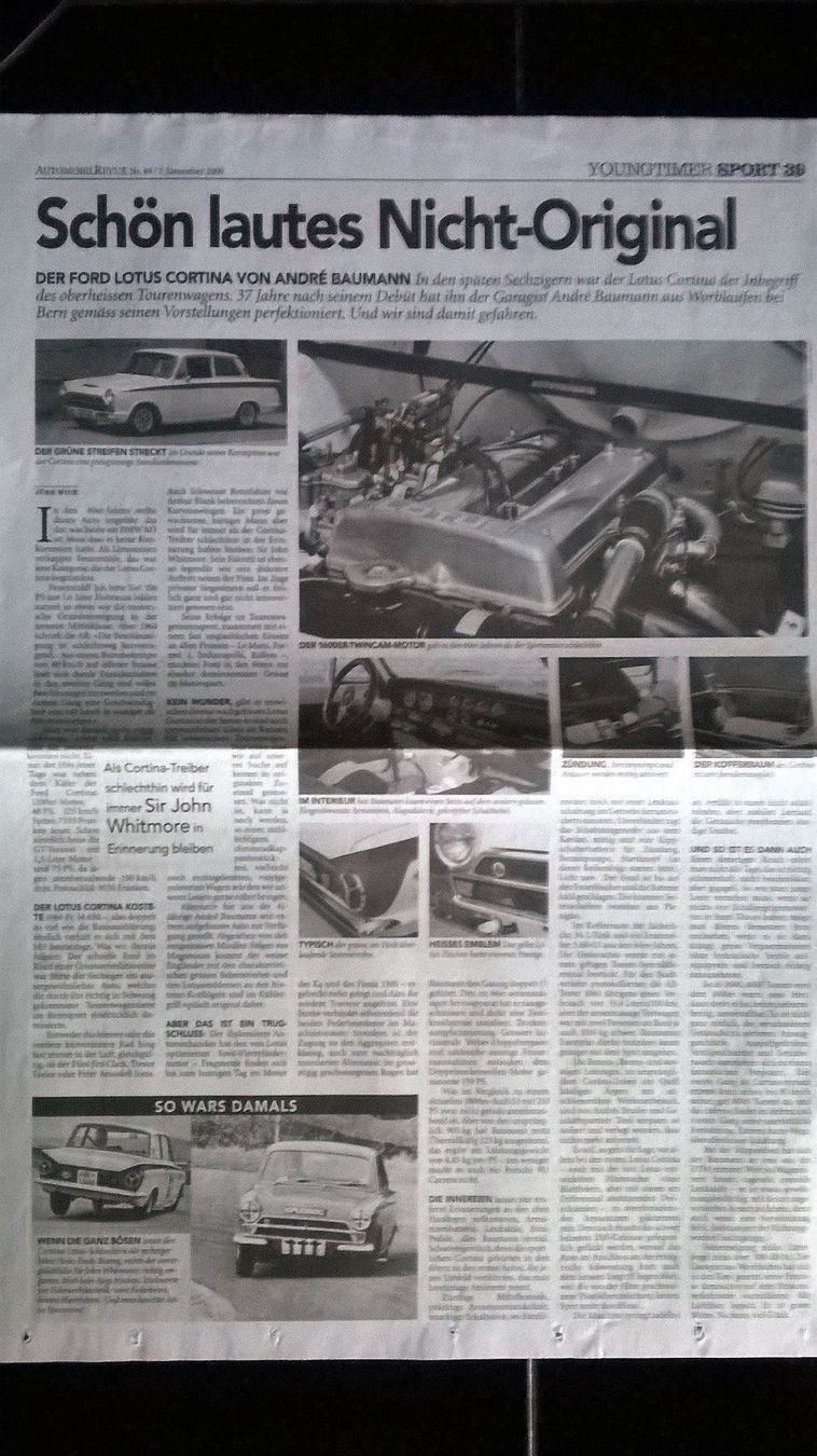 Modellini d'auto: Bericht Ford Lotus Cortina – Usato da Bern venduto da micky031