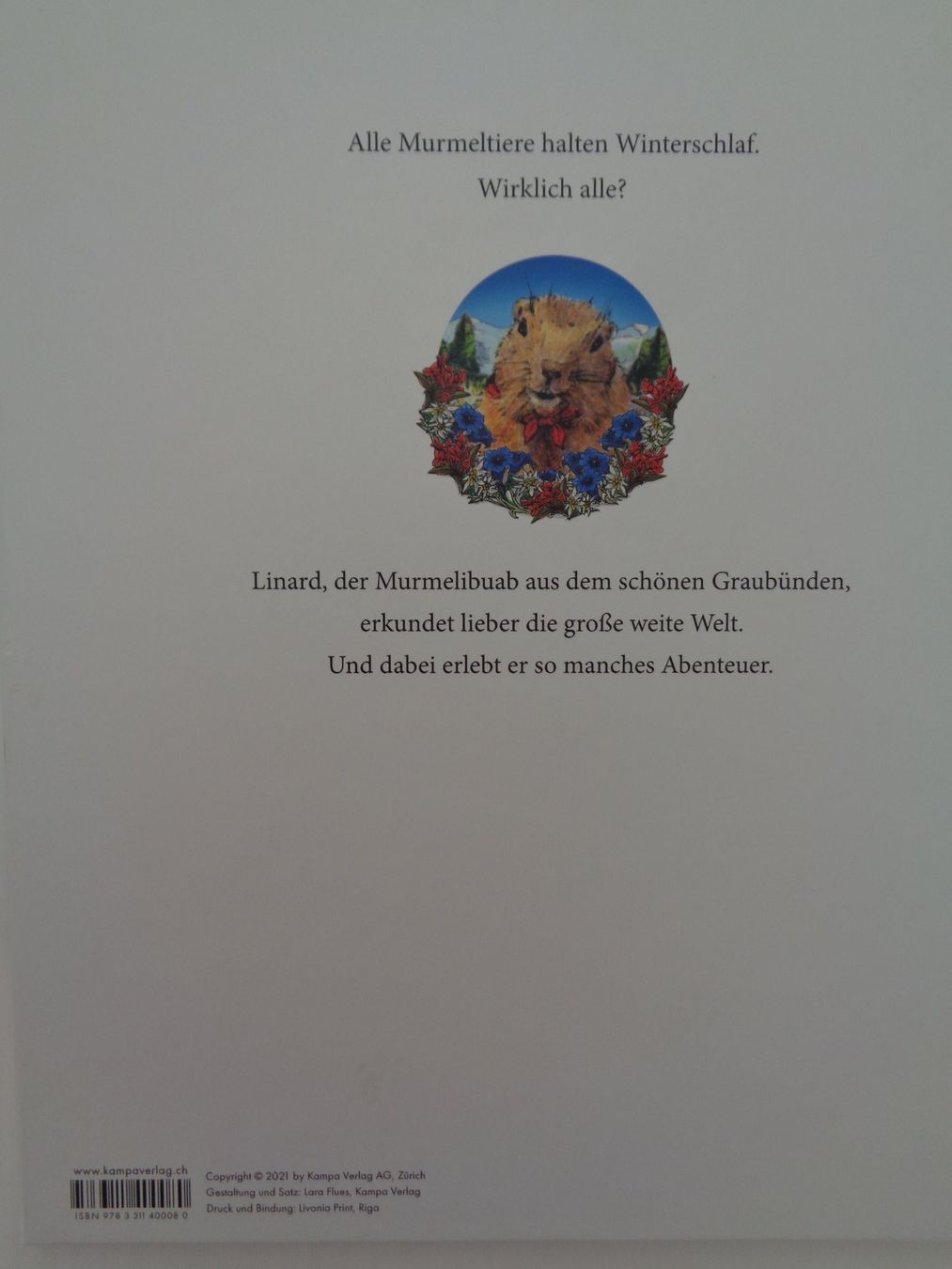 Libri: Linard der Murmelibuab - Philipp Gurt Alexander Rys – Usato da Chur venduto da Oregano1 1
