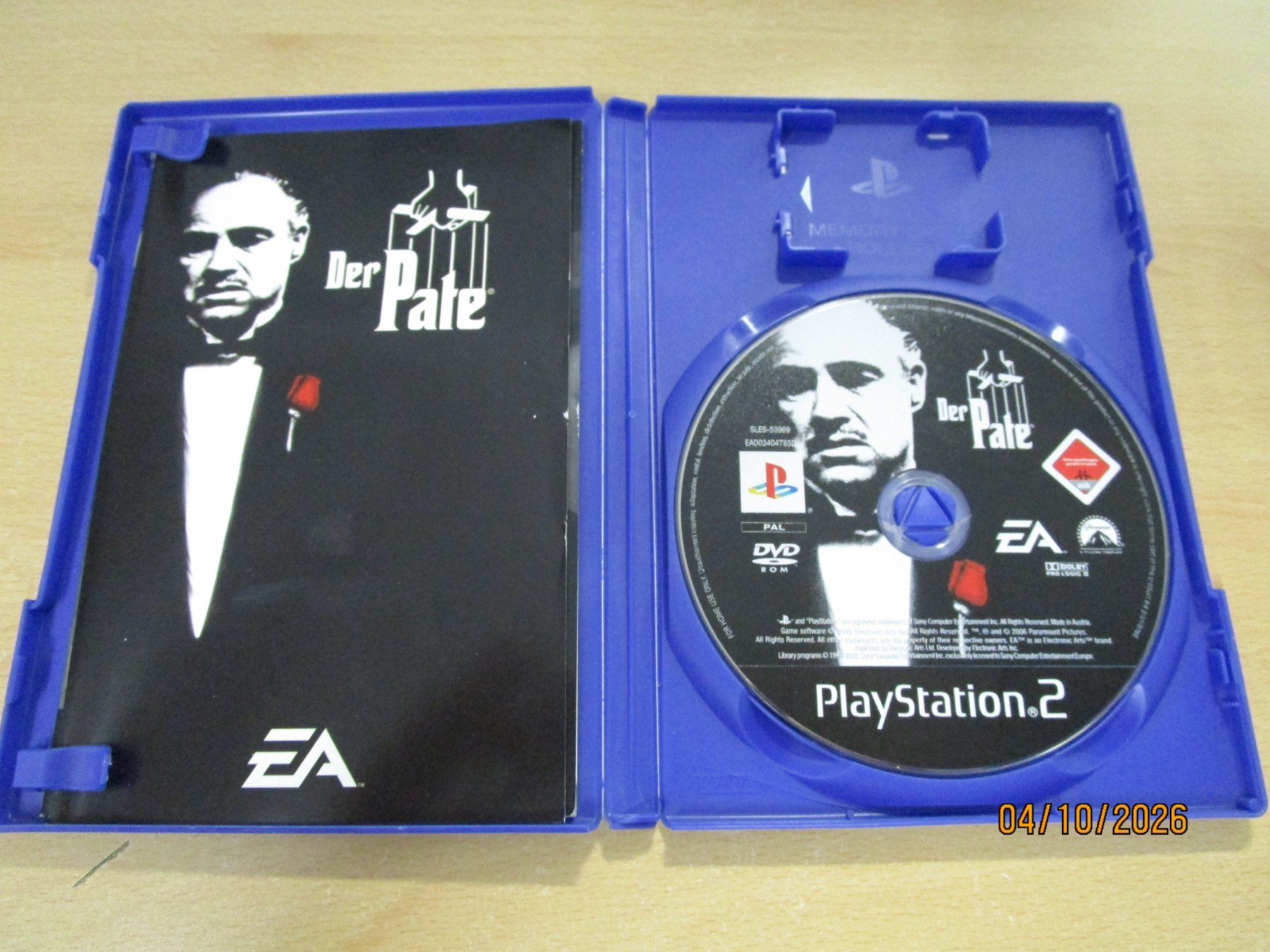 Sony Giochi: Der Pate Sony Playstation 2 PS2 – Usato da Goldau venduto da agestuffer 2