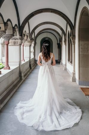 Robe de mariée élégante / Elegantes Brautkleid