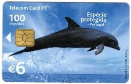 Telefonkarte Portugal Delphin
