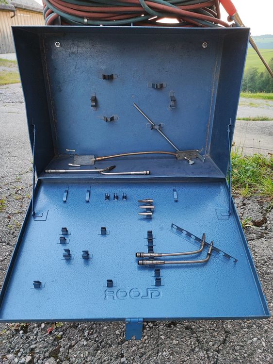 GLOOR GasflaschenWagen mit Manometer und sehr viel Schlauch Kaufen