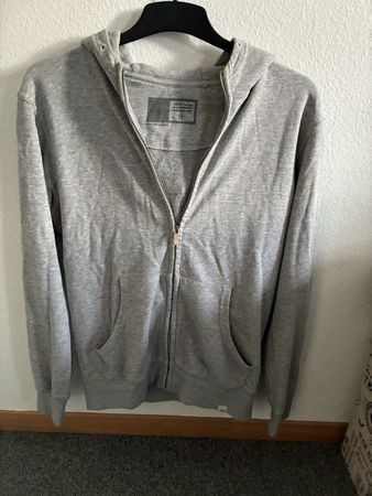 Sweatjacke grau