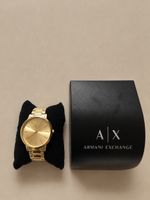 Armani Exchange A|X Herrenuhr – Gold– kaum getragen