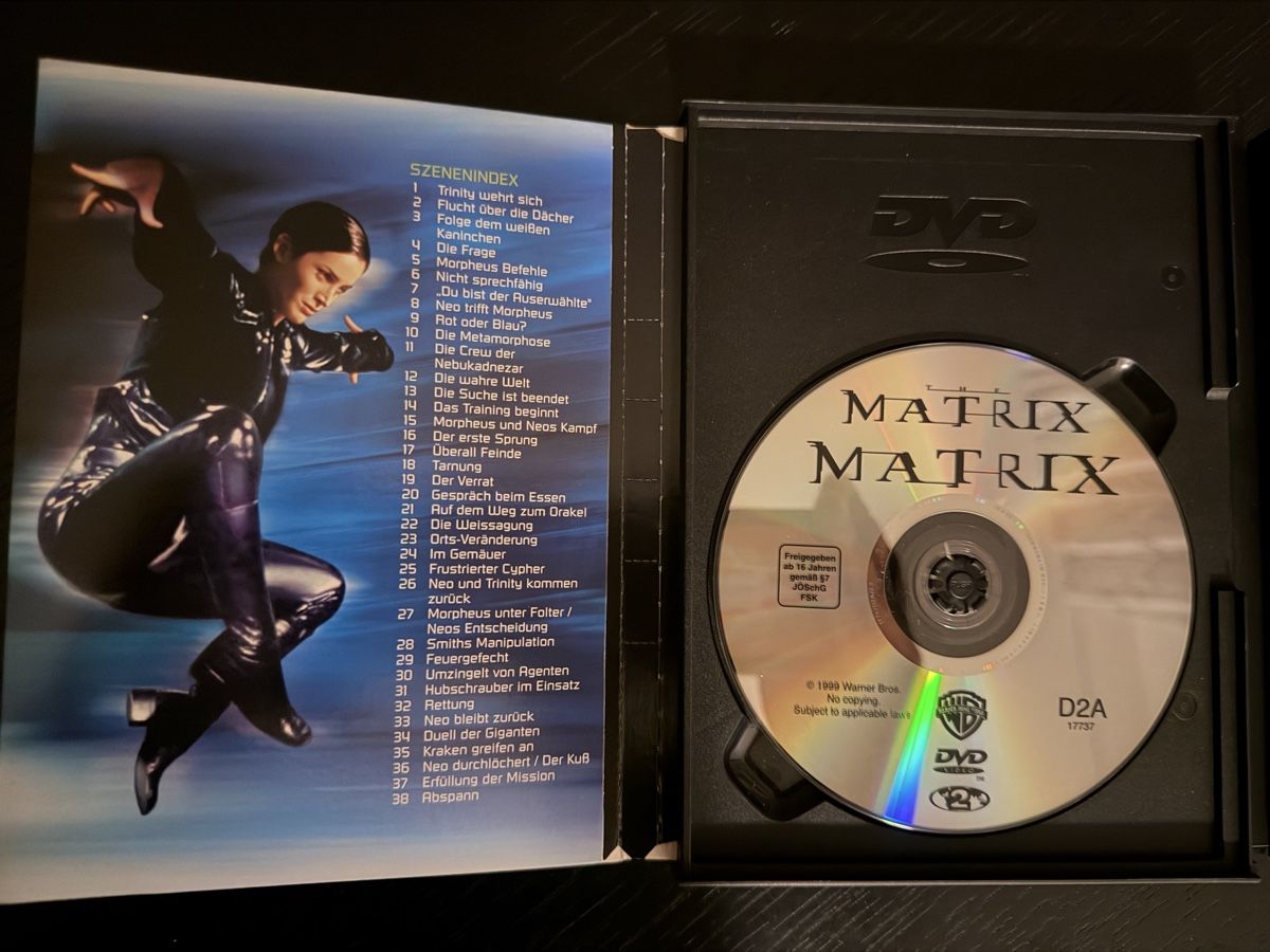 Alle DVDs: Matrix DVD guter Zustand – Gebraucht aus Lausen von EisAmStiel94 2