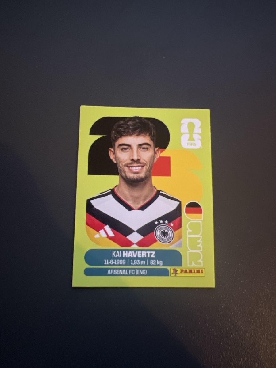 Panini Carte collezionabili: Kai Havertz GER 17 Panini WM 2026 – Nuovo (secondo la descrizione) da Möhlin venduto da fl433
