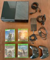 🎮 Xbox One + 2 manettes + 4 jeux – Très bon état – 160 CHF