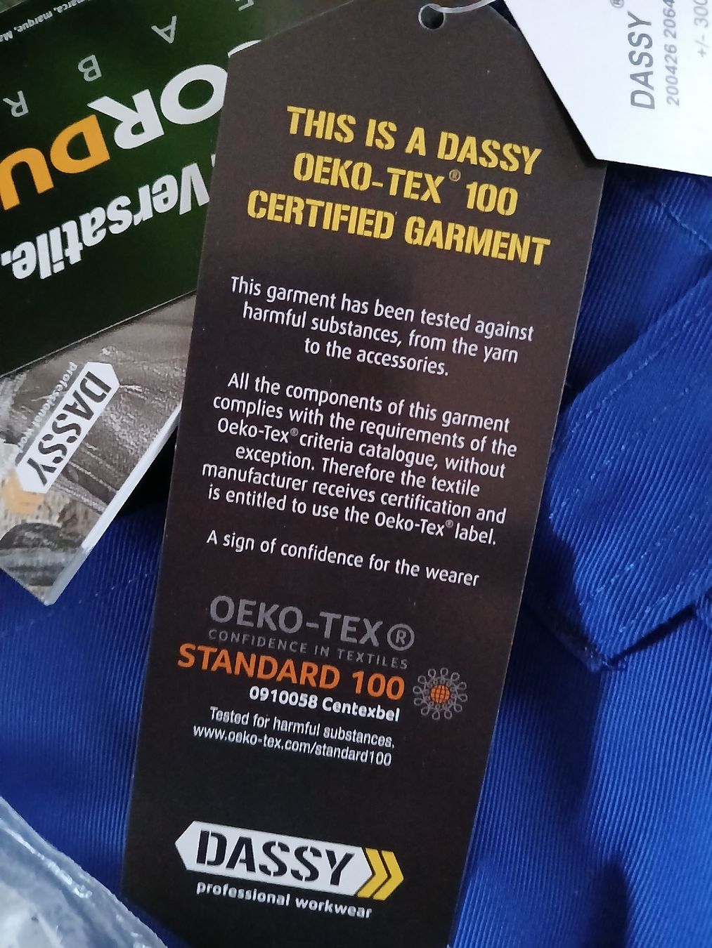 Pantaloni: dassy Arbeitshose 44 – Nuovo e nell'imballaggio originale da recherswil venduto da papamoll71 2
