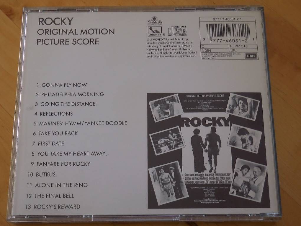 CD: CD ROCKY - Music by Bill Conti – Nuovo (secondo la descrizione) da Allschwil venduto da Majo1 2