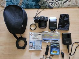 Canon Powershot G16 - Top viel Zubehör