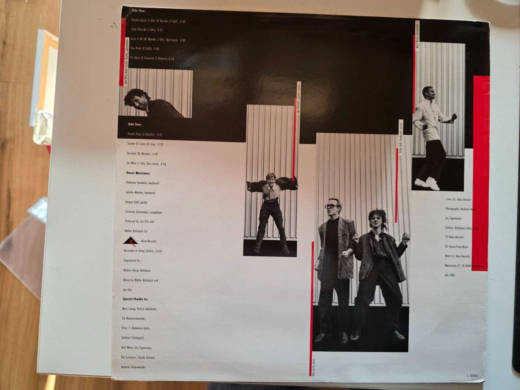 Dischi in vinile: LP: Jon Otis and the Boxx - Double Agent - 1986 – Usato da Walterswil BE venduto da Lonitti 3