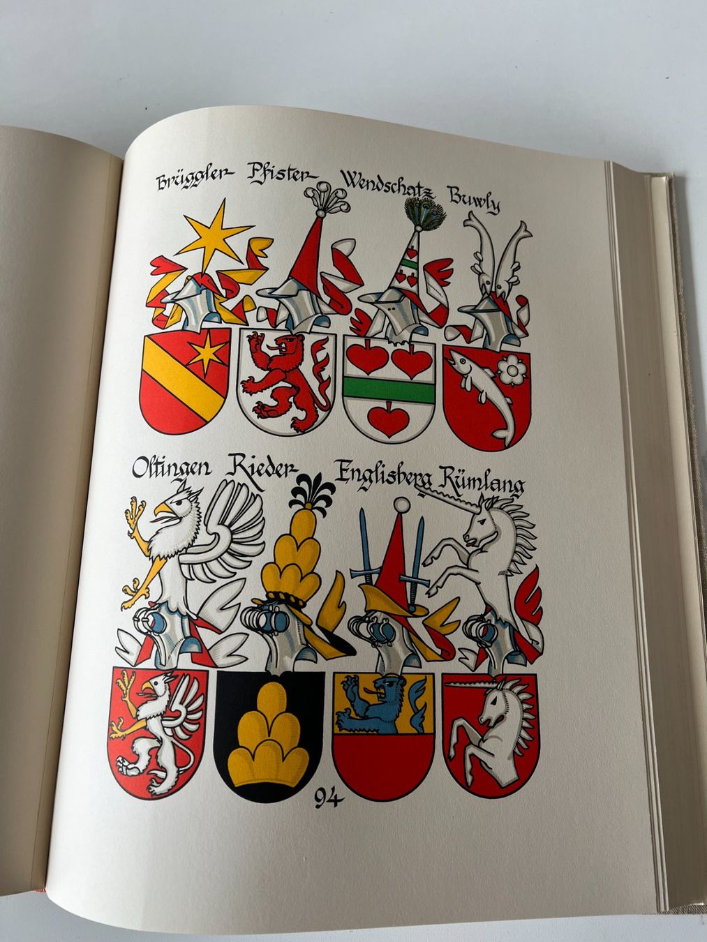 Livres: Stadt Berner Wappenbuch, 1932 – D'occasion à Worb par farben20zauber 4