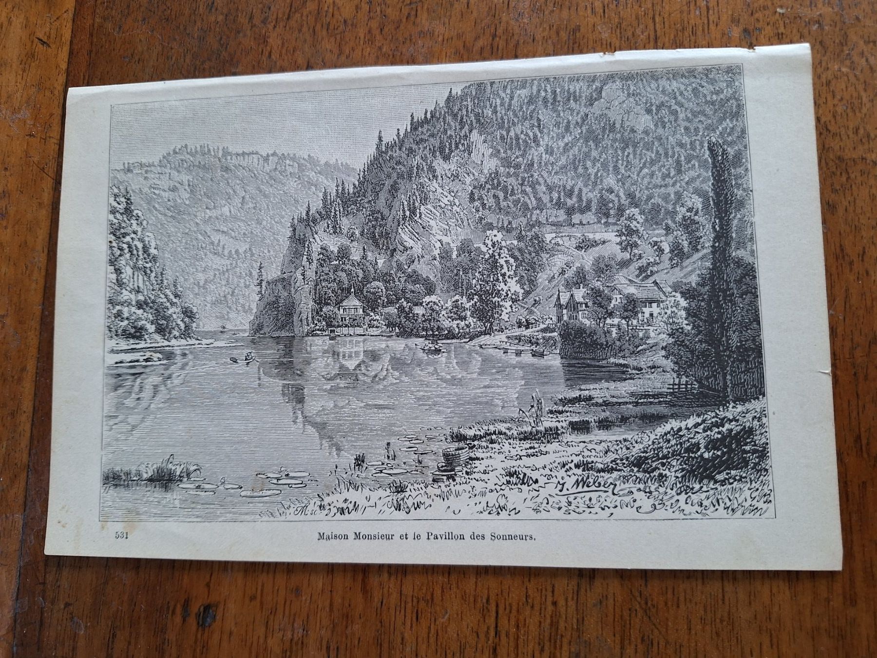 Gravures: LES BRENETS ET LE DOUB – D'occasion à Bevaix par bohrap 1