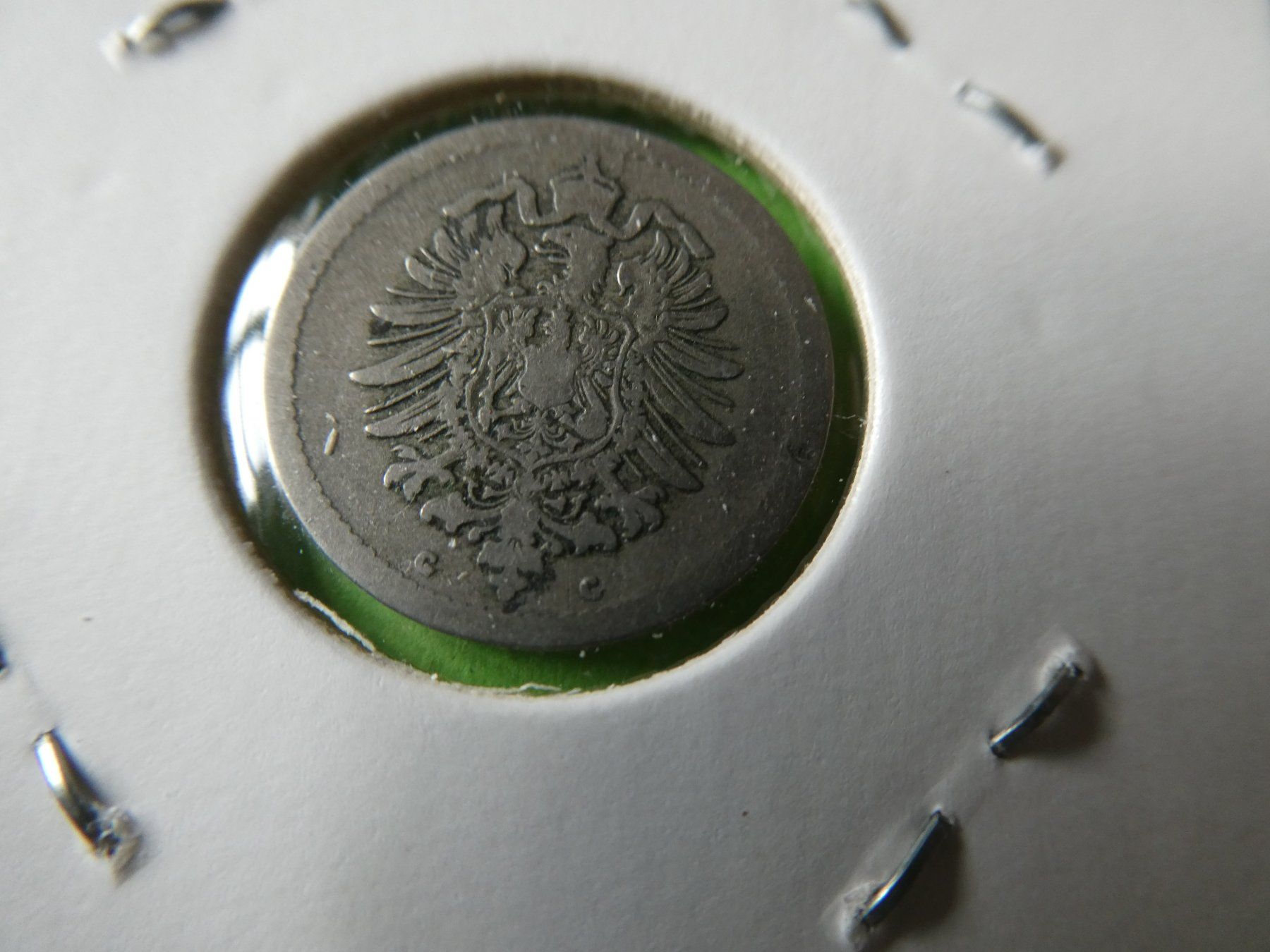 Tutti le monete: Dt. Reich 1876 G 5 Pfennig – Usato da Hinterforst venduto da Rohusri 1