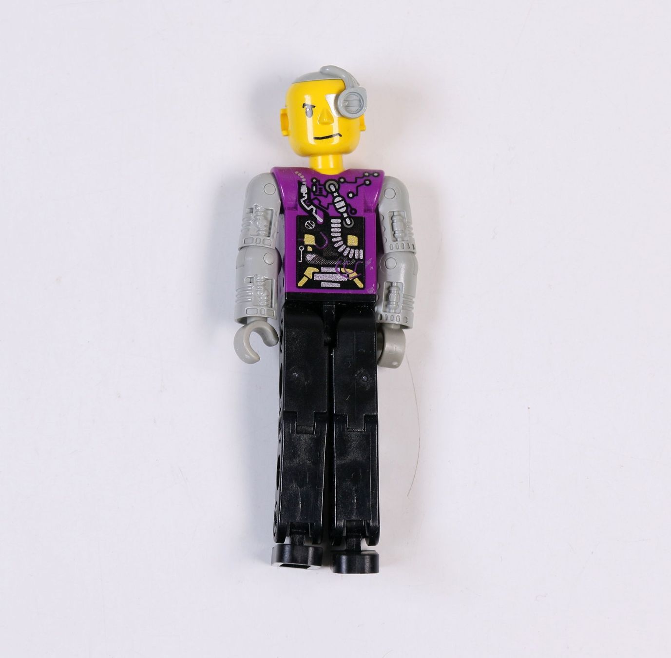 Lego Giocattoli: Technic Figure Cyber Person, Black Legs – Usato da Hettlingen venduto da Scholi99