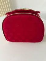 NEW/Estée Lauder Kosmetiktasche rot gepunktet ohne Inhalt