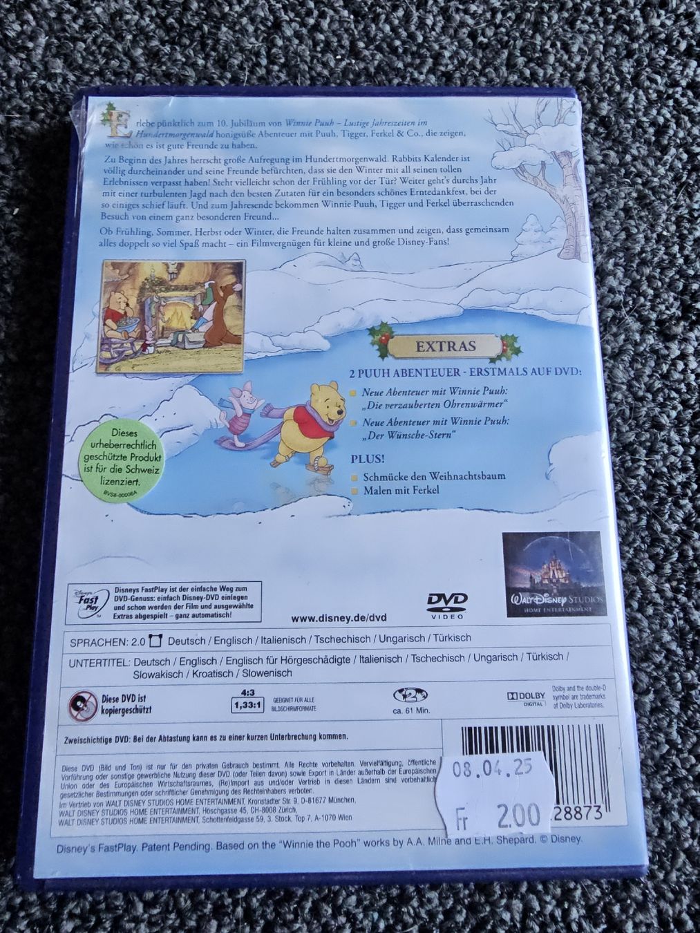 Alle DVDs: Disney Winnie Puuh (22159) – Gebraucht aus Ruswil von jan_bxl5 1