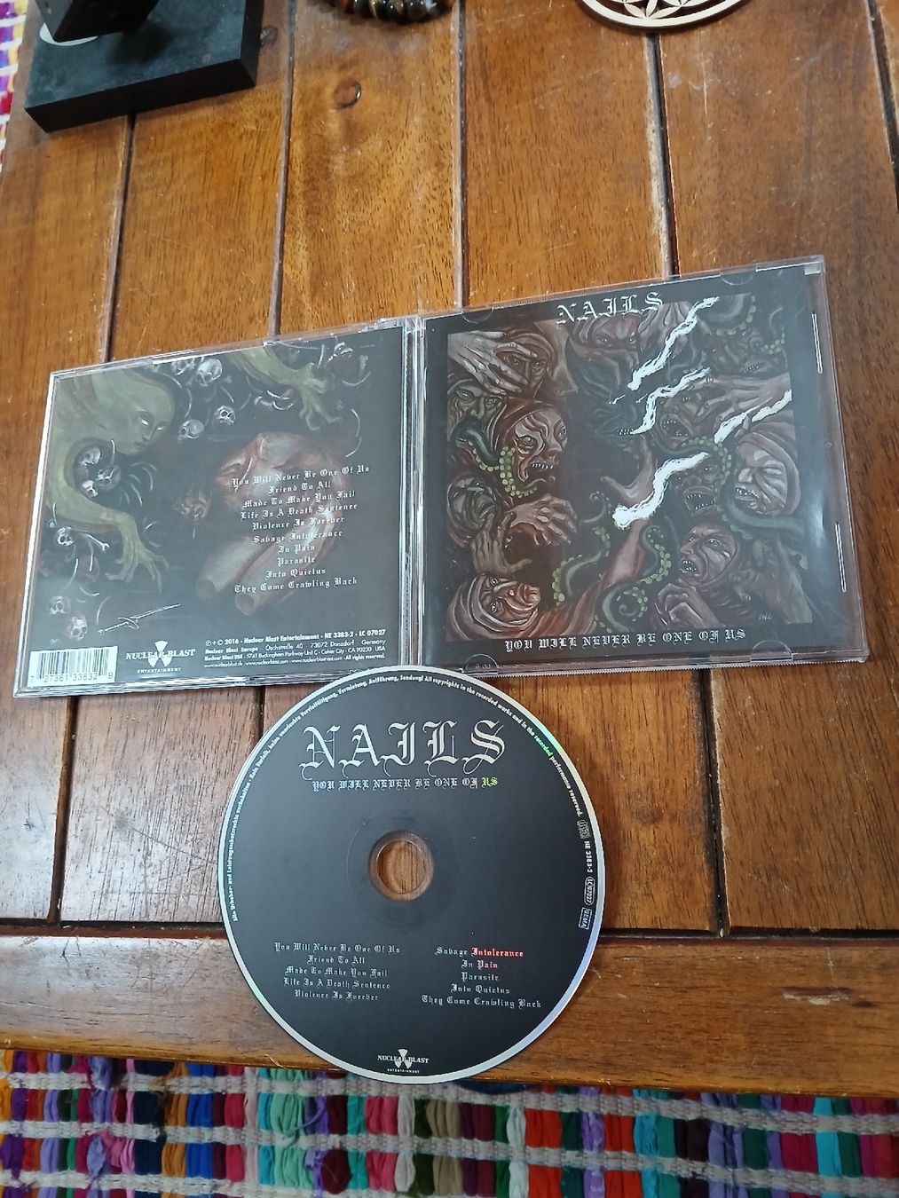 CD: nails- you will... – Usato da St-Cergue venduto da VeganWarrior
