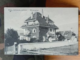 Alte PK / Militär Spital - Biere Gelaufen Feldpost 1933