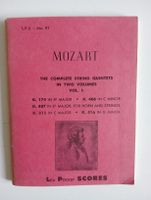Mozart The Complete String Quintets Lea Pocket Scores 1957