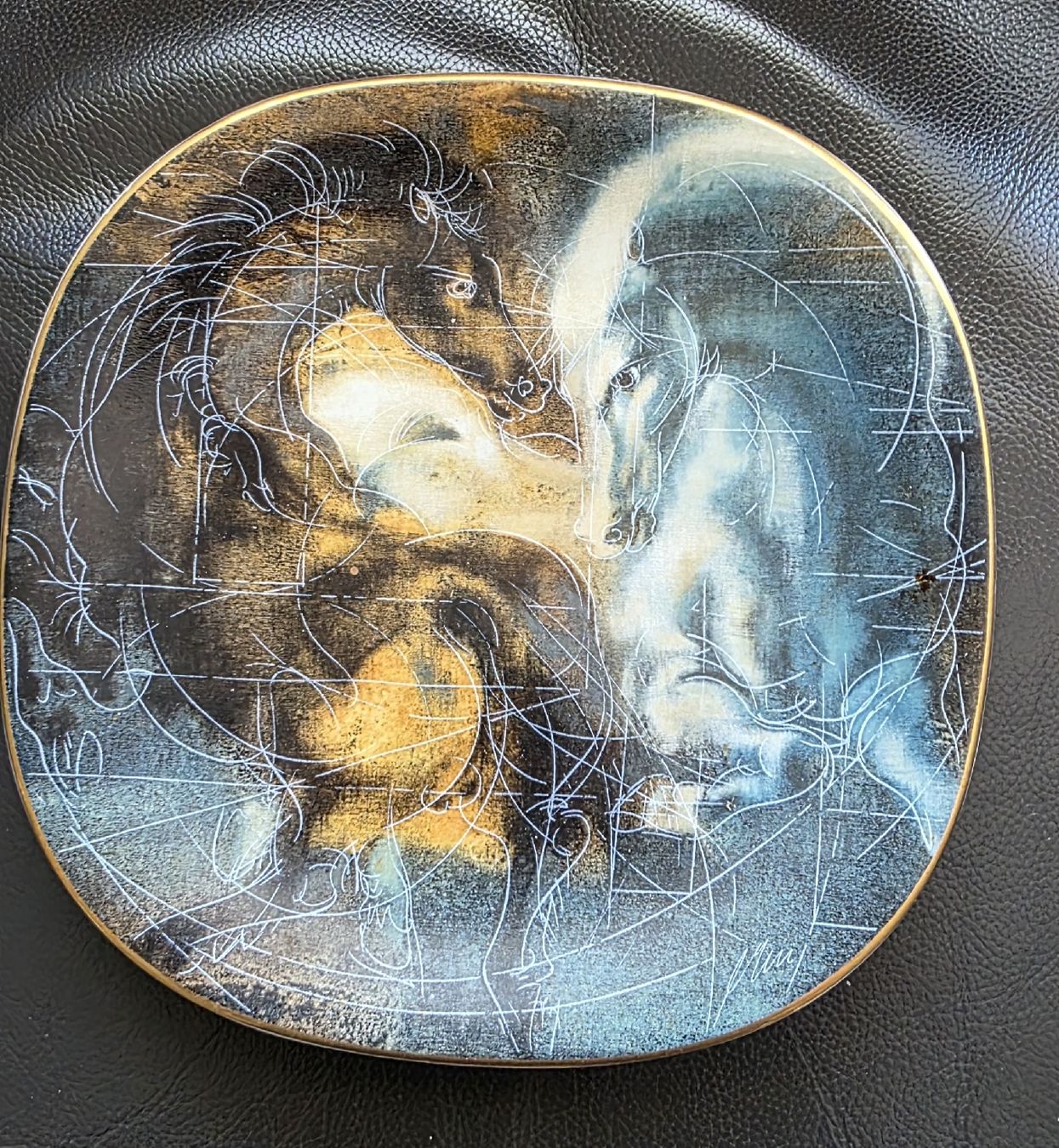Tutte le decorazioni: Assiette Hans Erni Chevaux – Usato da Petit-Lancy venduto da oxa_89xc