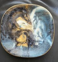 Assiette Hans Erni Chevaux
