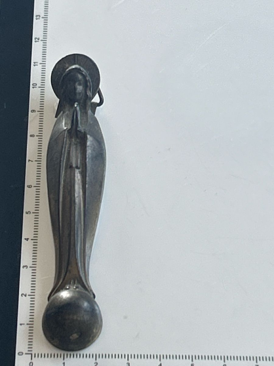 Statuette: Maria Figur Metall antik(S6) – Usato da Neuenhof venduto da bro_9zsg 2