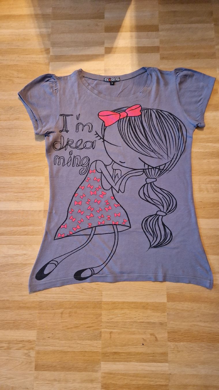 T-Shirts: Graues T-Shirt Gr. S – Gebraucht aus Riehen von Aconitum