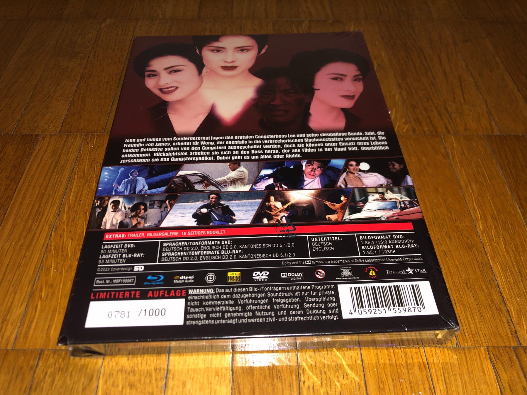 Tutti i DVDs: Tiger Cage 3 - MEDIABOOK - A - UNCUT – Nuovo e nell'imballaggio originale da Basel venduto da havsok 1