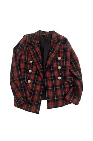 VINTAGE BLAZER IM SCHOTTENKARO